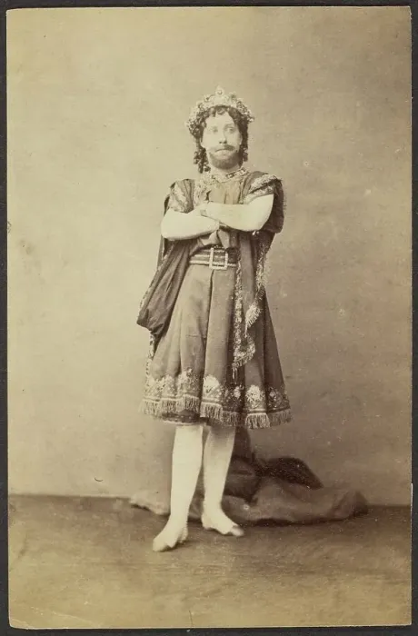 Framed Print : Harriet Pelham as Jupiter in Ixion, 1863. Creator: Southwell Brothers Framed Print : Harriet Pelham as Jupiter in Ixion, 1863. Creator: Southwell Brothers