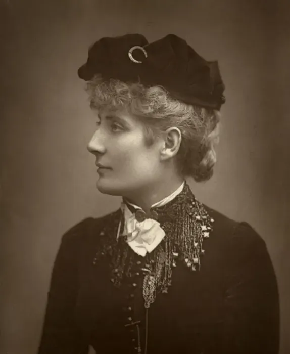 Framed Print : Harriett Jay, British author and playwright, 1888. Artist: Ernest Barraud Framed Print : Harriett Jay, British author and playwright, 1888. Artist: Ernest Barraud
