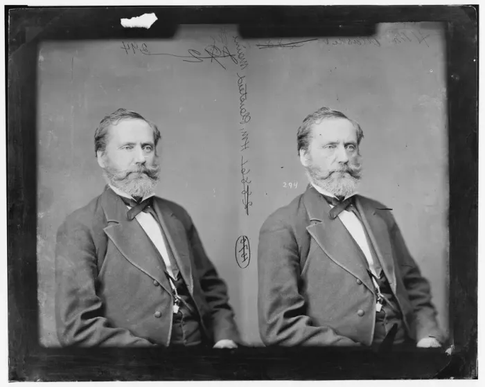 Framed Print : Harris Merrill Plaisted of Maine. 1865-1880. Creator: Unknown Framed Print : Harris Merrill Plaisted of Maine. 1865-1880. Creator: Unknown