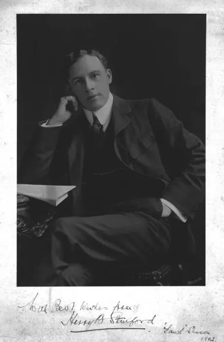 Framed Print : Harry B Stanford, 1902. Creator: Unknown Framed Print : Harry B Stanford, 1902. Creator: Unknown