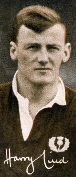 Framed Print : Harry Lind (1906-1986), Scottish international rugby union player, 1935 Framed Print : Harry Lind (1906-1986), Scottish international rugby union player, 1935