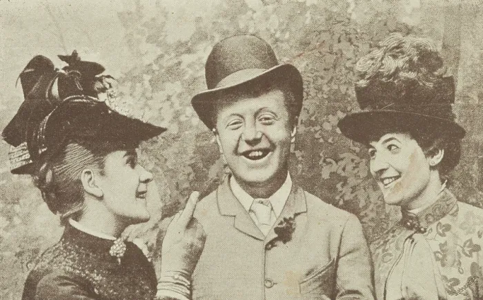 Framed Print : Harry Nicholls in 'Pleasure' at the Drury Lane theatre, late 19th century. Creator: Unknown Framed Print : Harry Nicholls in 'Pleasure' at the Drury Lane theatre, late 19th century. Creator: Unknown