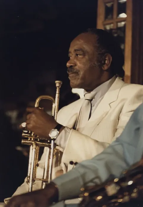 Framed Print : Harry Sweets Edison, Harlem Stampede, Edinburgh Jazz Festival, 1986. Creator: Brian Foskett Framed Print : Harry Sweets Edison, Harlem Stampede, Edinburgh Jazz Festival, 1986. Creator: Brian Foskett