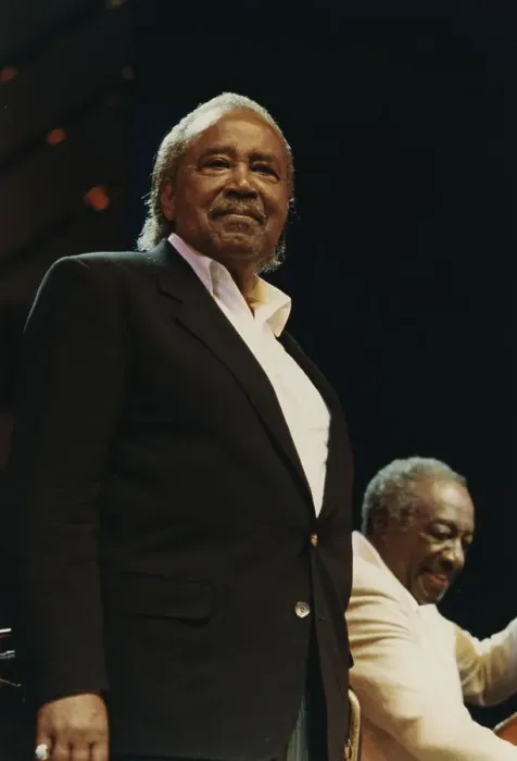 Framed Print : Harry Sweets Edison, Milt Hinton, Benny Carter's Swing America, North Sea Jazz Festival, 1991. Creator: Brian Foskett Framed Print : Harry Sweets Edison, Milt Hinton, Benny Carter's Swing America, North Sea Jazz Festival, 1991. Creator: Brian Foskett