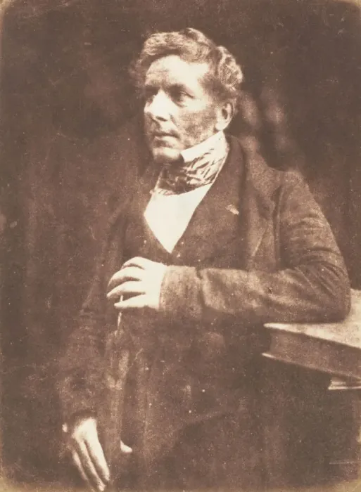 Framed Print : Hartcourt (Brother of Archbishop of York), 1843-47. Creators: David Octavius Hill Framed Print : Hartcourt (Brother of Archbishop of York), 1843-47. Creators: David Octavius Hill