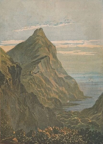 Hartland Point. Near Clovelly, North Devon, 1864. Creator: Unknown