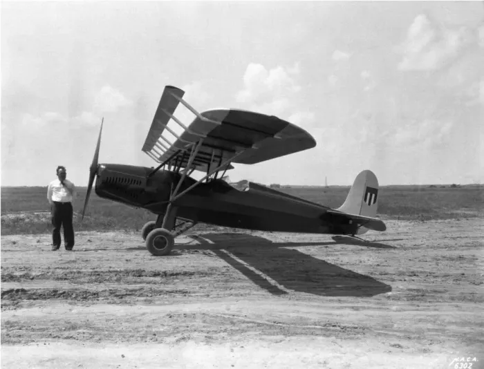 Framed Print : Hartley Soule with Fairchild 22, Langley Field, Virginia, USA, April 25, 1932