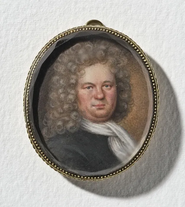 Framed Print : Hartwick Losck (b. 1655), 1711. Creator: Elias Brenner Framed Print : Hartwick Losck (b. 1655), 1711. Creator: Elias Brenner