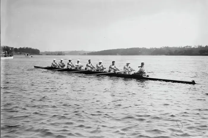Framed Print : Harvard Fresh. 8, between c1910 and c1915. Creator: Bain News Service