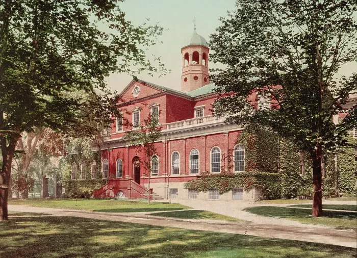 Framed Print : Harvard House, Harvard University, c1899. Creator: Unknown Framed Print : Harvard House, Harvard University, c1899. Creator: Unknown