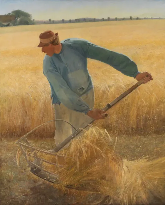 Framed Print : The Harvest, 1885. Artist: Ring, Laurits Andersen (1854-1933) Framed Print : The Harvest, 1885. Artist: Ring, Laurits Andersen (1854-1933)