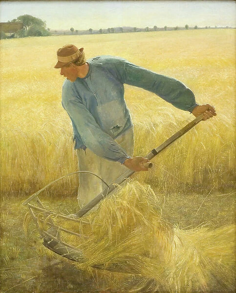 Harvest, 1885. Creator: Laurits Andersen Ring