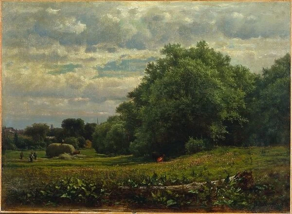 Harvest Time, 1864. Creator: George Inness (American, 1825-1894)