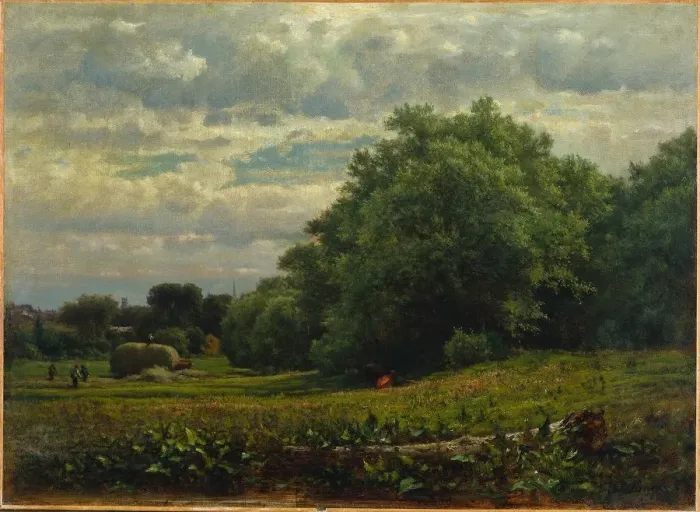 Framed Print : Harvest Time, 1864. Creator: George Inness (American, 1825-1894) Framed Print : Harvest Time, 1864. Creator: George Inness (American, 1825-1894)