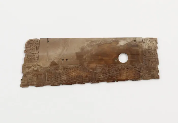 Framed Print : Harvesting knife (hu) with dragons, Eastern Zhou dynasty, 5th-4th century BCE Framed Print : Harvesting knife (hu) with dragons, Eastern Zhou dynasty, 5th-4th century BCE