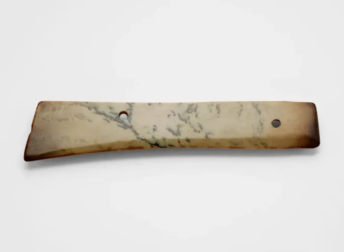 Framed Print : Harvesting knife (hu ?), Late Neolithic period, ca. 5000-ca. 1700 BCE. Creator: Unknown Framed Print : Harvesting knife (hu ?), Late Neolithic period, ca. 5000-ca. 1700 BCE. Creator: Unknown