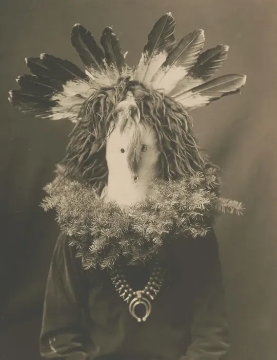 Framed Print : Haschogan (House God) - The Yebichai Hunchback, 1904 Creator: Edward Sheriff Curtis Framed Print : Haschogan (House God) - The Yebichai Hunchback, 1904 Creator: Edward Sheriff Curtis