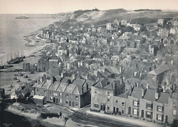 Hastings - From the East Hill, 1895