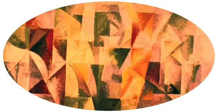 Framed Print : The Hat, 1912. Artist: Robert Delaunay
