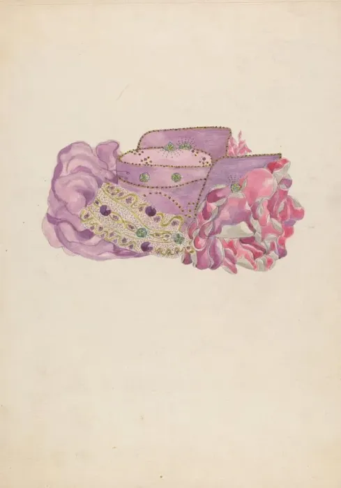 Framed Print : Hat, 1935 / 1942. Creator: Mae Szilvasy Framed Print : Hat, 1935 / 1942. Creator: Mae Szilvasy