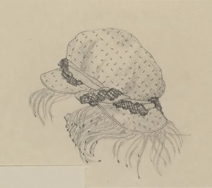 Framed Print : Hat, 1935 / 1942. Creator: Unknown