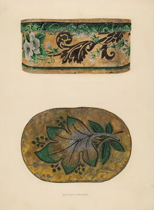Framed Print : Hat Box, c. 1937. Creator: Walter Praefke Framed Print : Hat Box, c. 1937. Creator: Walter Praefke