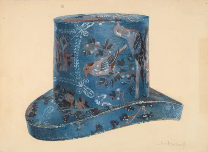 Framed Print : Hat Box, c. 1939. Creator: Joseph Rothenberg Framed Print : Hat Box, c. 1939. Creator: Joseph Rothenberg