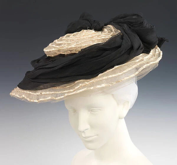 Hat, French, ca. 1895. Creator: Camille Roger