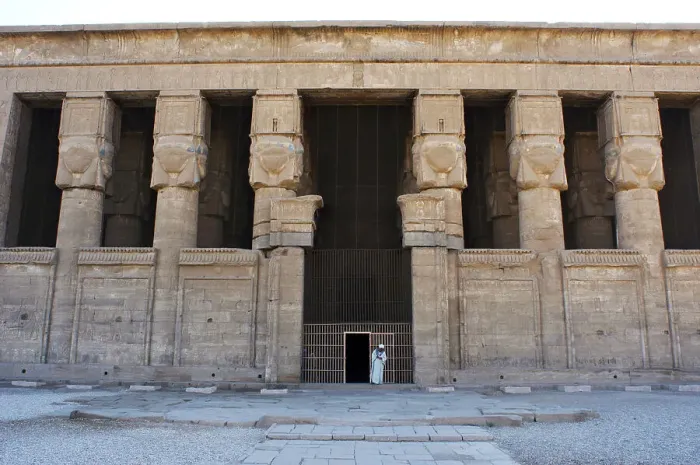 Framed Print : Hathor Temple, Dendera, Egypt, 2003. Creator: LTL Framed Print : Hathor Temple, Dendera, Egypt, 2003. Creator: LTL