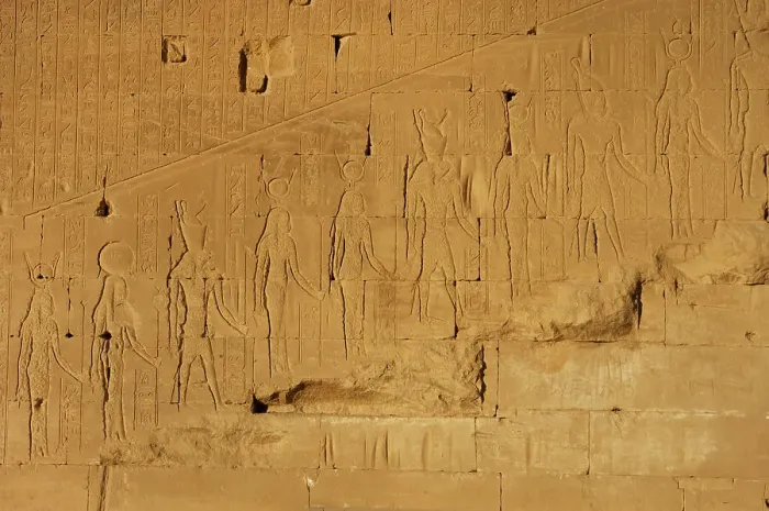 Framed Print : Hathor Temple, Dendera, Egypt. Creator: Unknown Framed Print : Hathor Temple, Dendera, Egypt. Creator: Unknown