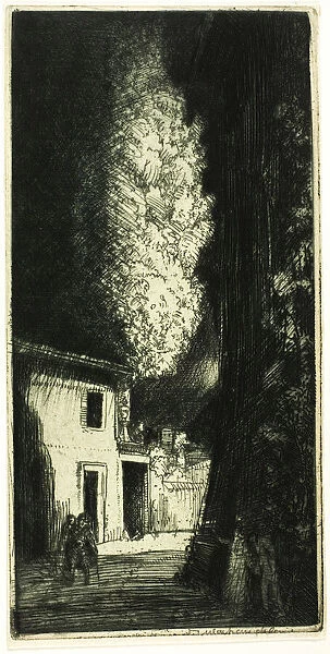The Haunted House, 1909. Creator: Donald Shaw MacLaughlan