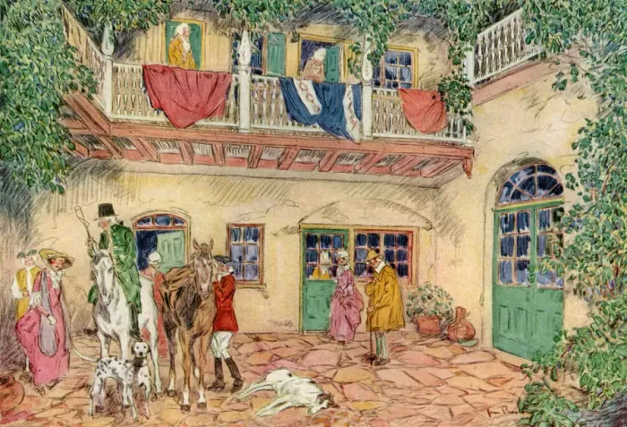 Framed Print : The Haunted House, New Orleans, Louisiana, USA, c18th century (1921). Artist: James Preston Framed Print : The Haunted House, New Orleans, Louisiana, USA, c18th century (1921). Artist: James Preston