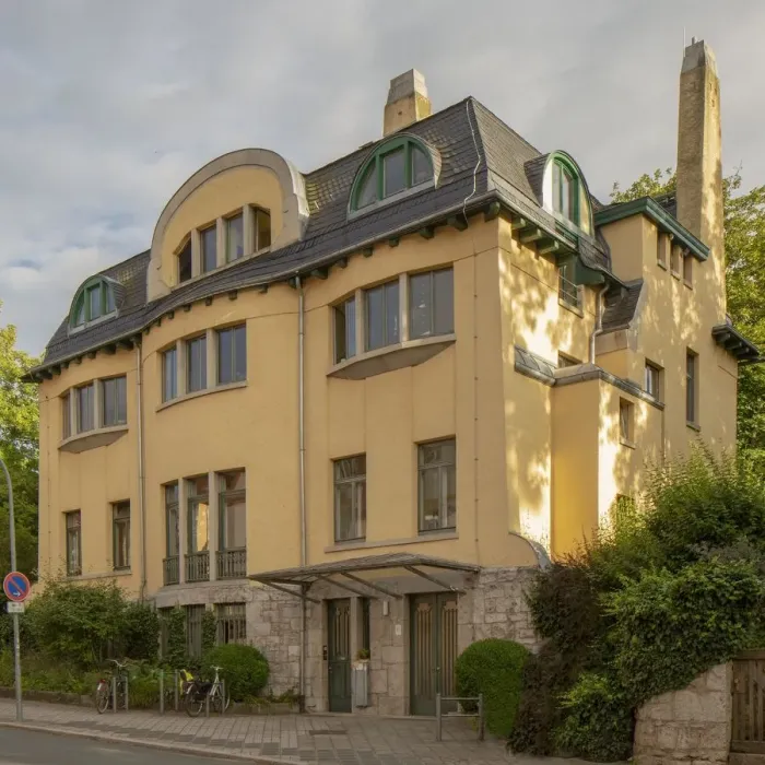 Framed Print : Haus Hennenberg, Gutenberg Strasse 1a, Weimar, Germany, (1913-14), 2018 Framed Print : Haus Hennenberg, Gutenberg Strasse 1a, Weimar, Germany, (1913-14), 2018