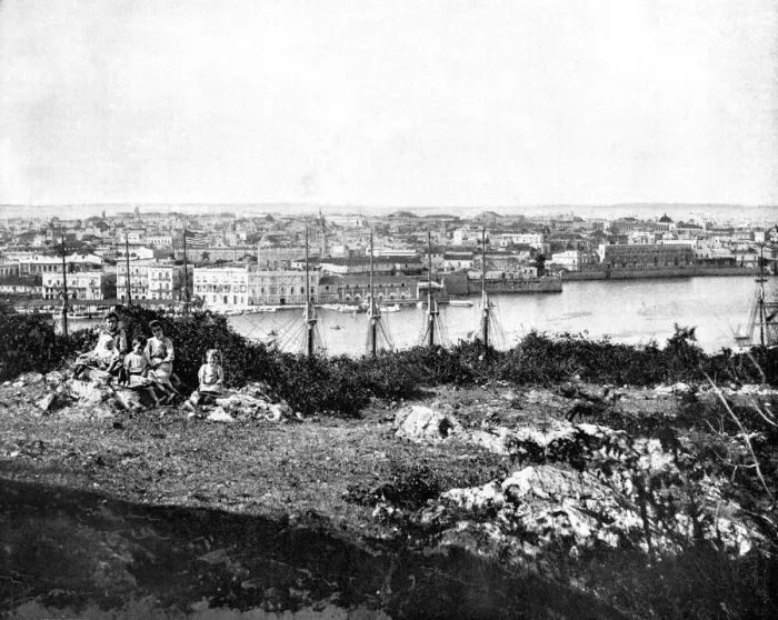 Framed Print : Havana, Cuba, 1893. Artist: John L Stoddard Framed Print : Havana, Cuba, 1893. Artist: John L Stoddard
