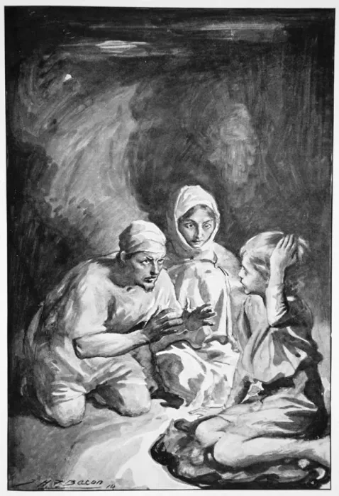 Framed Print : Havelock sat up surprised, 1910. Artist: John Henry Frederick Bacon