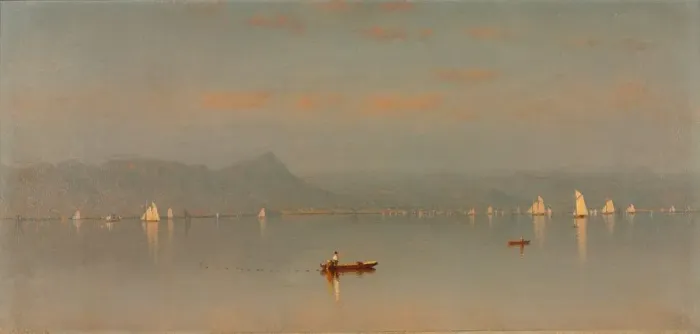 Framed Print : Haverstraw Bay, 1868. Creator: Sanford Robinson Gifford (American, 1823-1880) Framed Print : Haverstraw Bay, 1868. Creator: Sanford Robinson Gifford (American, 1823-1880)