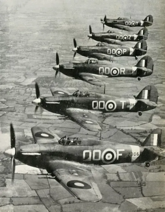 Framed Print : The Hawker Hurricane, 1941. Creator: Unknown Framed Print : The Hawker Hurricane, 1941. Creator: Unknown