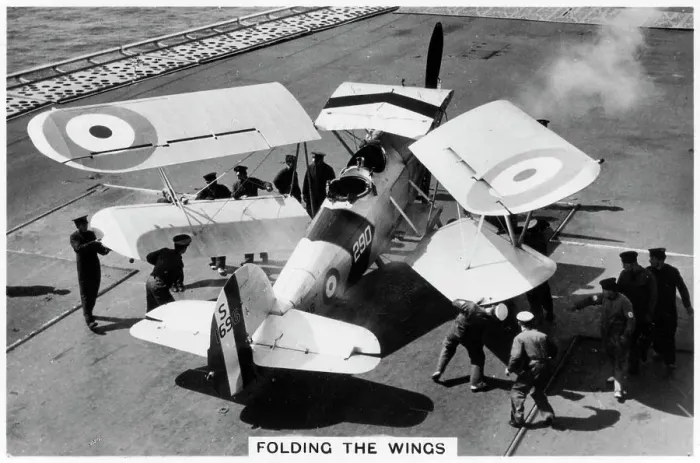 Framed Print : Hawker Osprey on the deck of the aircraft carrier HMS Eagle, 1937 Framed Print : Hawker Osprey on the deck of the aircraft carrier HMS Eagle, 1937