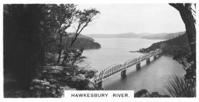 Framed Print : Hawkesbury River, Australia, 1928 Framed Print : Hawkesbury River, Australia, 1928