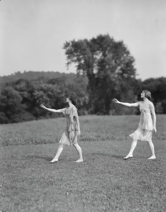 Framed Print : Hawley, Katherine, and Miss Watson, 1921 July 28. Creator: Arnold Genthe Framed Print : Hawley, Katherine, and Miss Watson, 1921 July 28. Creator: Arnold Genthe