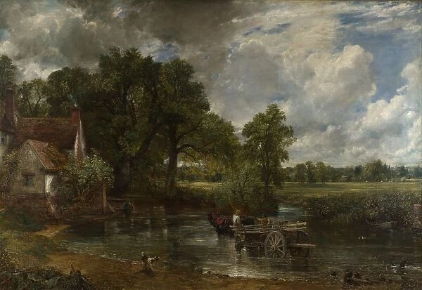 The Hay Wain, 1821. Artist: Constable, John (1776-1837)