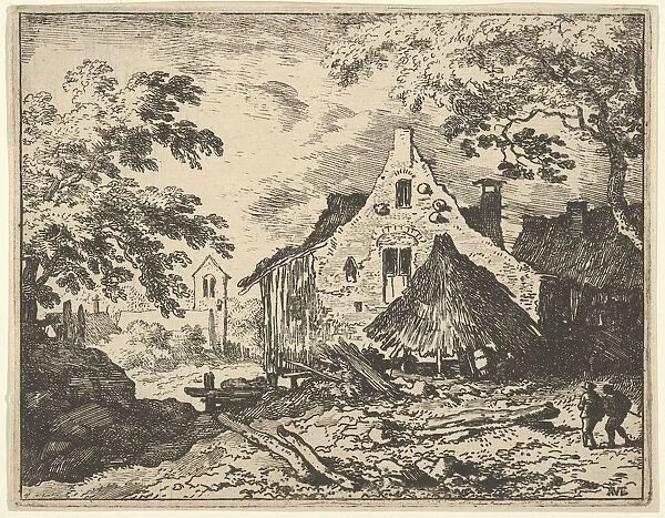 The Haybarn with Movable Roof, 17th century. Creator: Allart van Everdingen