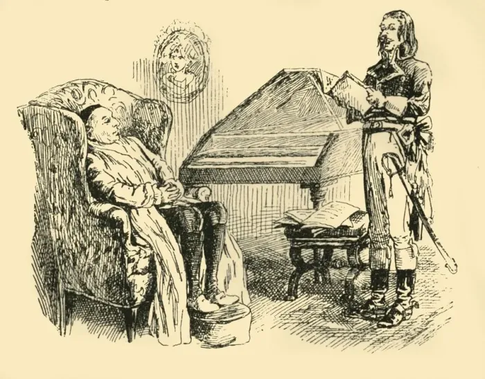 Framed Print : Haydns eyes filled with tears, (1907). Creator: Unknown Framed Print : Haydns eyes filled with tears, (1907). Creator: Unknown
