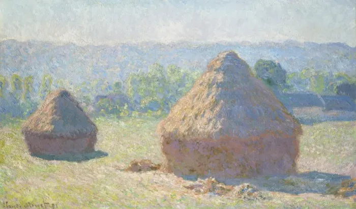 Framed Print : Haystack in the Evening Sun, 1891. Artist: Monet, Claude (1840-1926) Framed Print : Haystack in the Evening Sun, 1891. Artist: Monet, Claude (1840-1926)