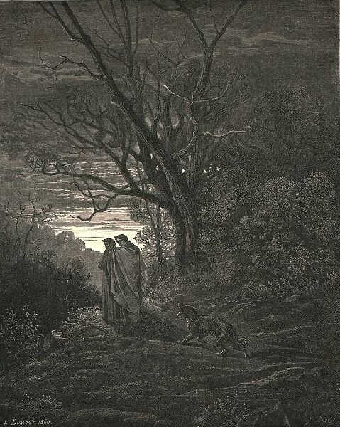 He, soon as he saw that I was weeping, c1890. Creator: Gustave Doré
