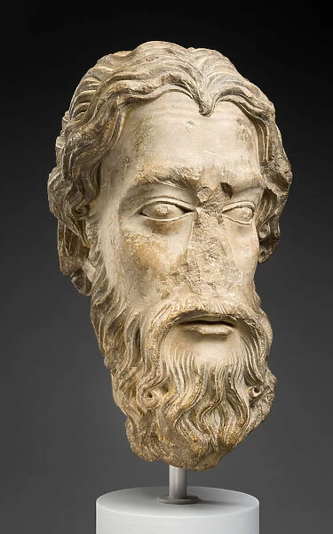 Head of an Apostle, About 1210. Creator: Unknown