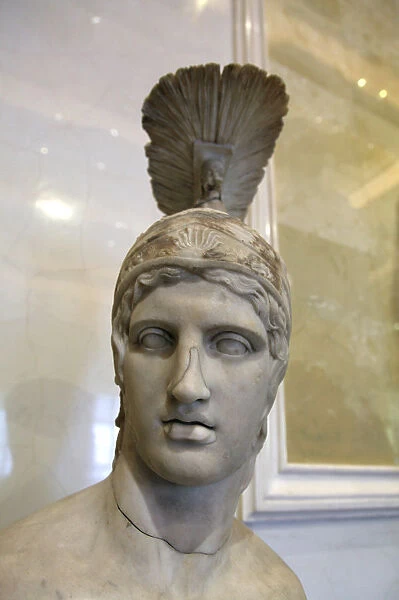 Head of Ares, God of War, early 2nd century