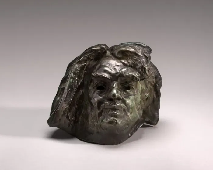 Framed Print : Head of Balzac, model 1897, cast probably early 20th century. Creator: Auguste Rodin Framed Print : Head of Balzac, model 1897, cast probably early 20th century. Creator: Auguste Rodin