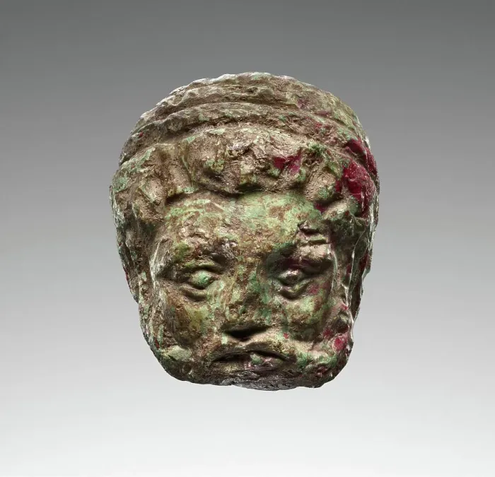 Framed Print : Head of a Bearded Man, 1st-2nd century A.D. Creator: Unknown Framed Print : Head of a Bearded Man, 1st-2nd century A.D. Creator: Unknown