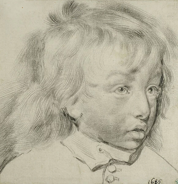 Head of a Boy. Creator: Cornelis de Visscher
